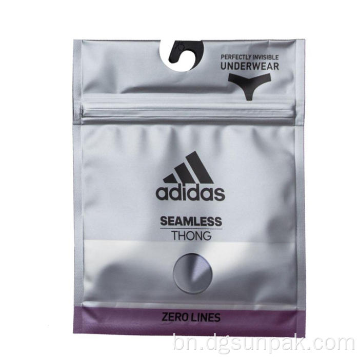 অন্তর্বাস জামাকাপড় স্যুট প্যাকেজিং হ্যাঙ্গার হুক ব্যাগ